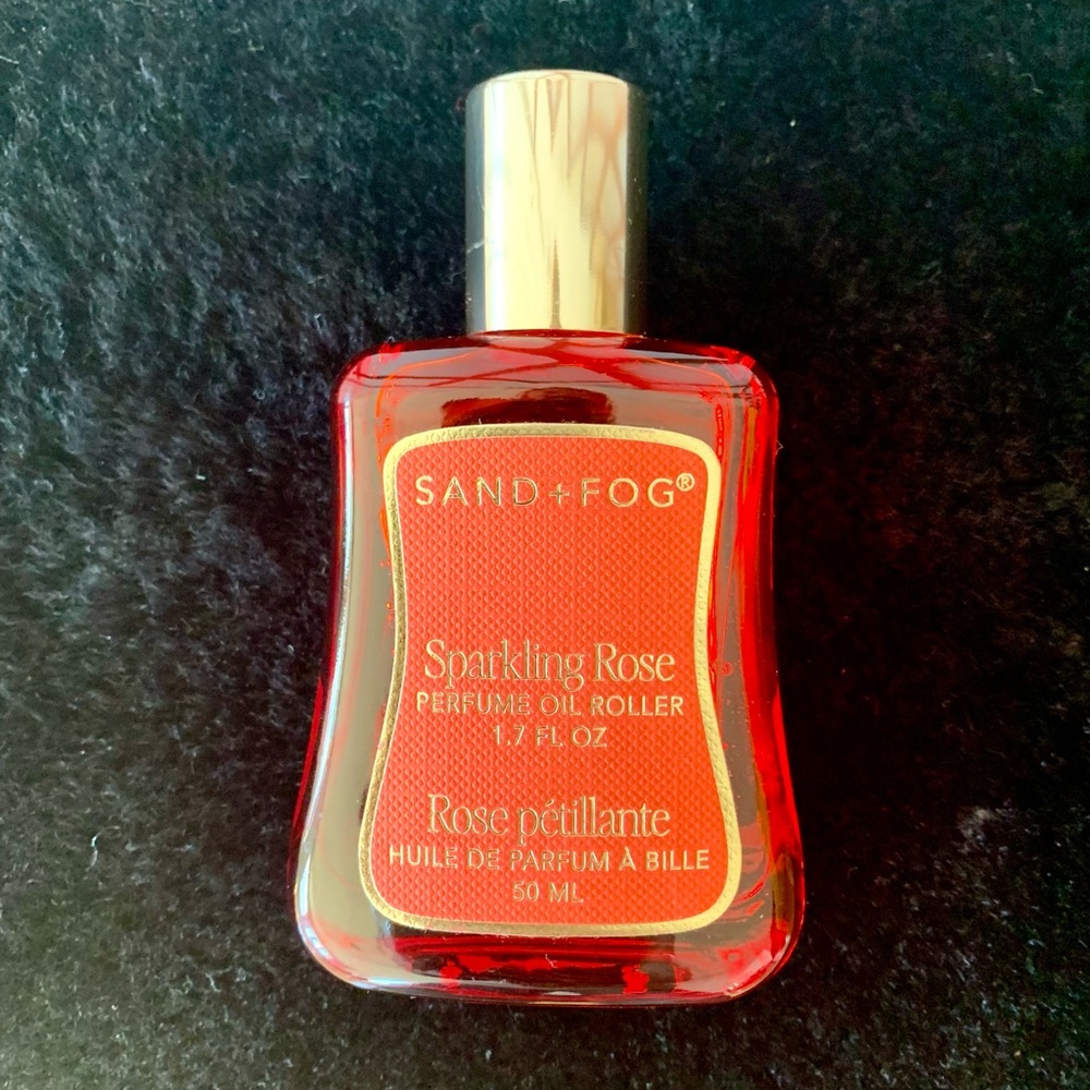 Sand + Fog Sparkling Rose Perfume Oil Roller - Radiant Red